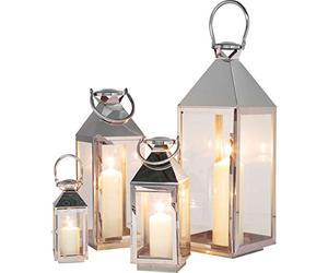 Kare Giardino Lot de 4 lanternes