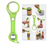 Kare & Kind Ouvre-bouteille de vin, pot, canette 6 en 1 - Outil de cuisine multifonctionnel pour les mains arthritiques faibles, les personnes âgées, les personnes âgées et les femmes