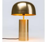 KARE Lampe à poser design Loungy Gold, doré, Salon / Salle à manger, Métal, Design, Lampe à poser