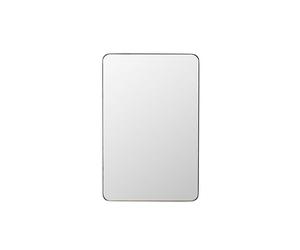 Kare Miroir Mural Design Simply Doré Miroir avec Cadre pour Couloir, Salon, Chambre à Coucher, 90 x 60 cm