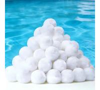 KARELLS Balles Filtrantes,200g Balle Filtrante Piscine,Réutilisables Balle Filtrante,Remplacer de Sable Filtration Piscine,2025 New Boule Coton Filtre Piscine,Convient Filtration pour Piscine