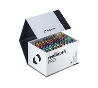 KARIN Realbrush PRO Mega Box PLUS avec 72 couleurs, 3 blenders étui exclusif