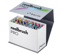 KARIN Realbrush Pro Mini Box Set avec 26 pinceaux, 1 blender étui exclusif