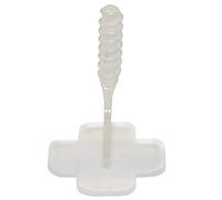 Karl Dahm Kit de Croisillons Bases pour Joints de 2 mm, 500 Pièces, Transparents I Croisillon pour Système de Nivellement de Carrelage I Pose Facile de Carreaux grâce à cette Solution Pro - 12455