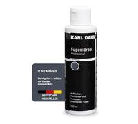 Karl Dahm Teinture pour Joints - Coloration Joints Anthracite 120 ml I 3 Couleurs Disponibles I Teinter et Sceller les Joints de Carrelage Anthracite I Peinture Rénovation de Joints Intérieurs - 12302