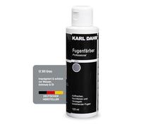 Karl Dahm Teinture pour Joints - Coloration Joints Gris 120 ml I 3 Couleurs Disponibles I Teinter et Sceller les Joints de Carrelage Gris I Peinture Rénovation de Joints Intérieurs - 12301