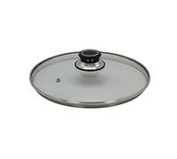 Karl Krüger Couvercle en Verre Diamant avec Bord de Protection en Acier Inoxydable, Ø 24 cm