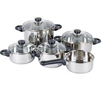 KARL KRÜGER Set de casseroles Apollo en acier inoxydable 5 pièces