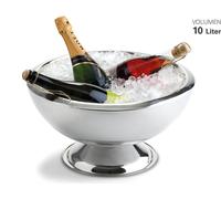 Karl Weis - Vasque à champagne - Double paroi acier inoxydable 38 cm - Argent