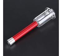 Karlak Efficient Wine Bottle Opener, Aluminum Alloy Cork Remover (Red)