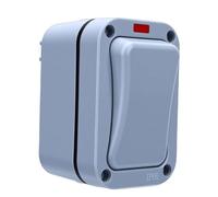 Karlak IP66 étanche 1 Gang 1 Voie Interrupteur Extérieur Simple Commande