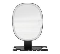 Karlak Miroir de Rasage sans Buée, Commande Tactile, éclairage Réglable pour Salle de Bain, 24x19cm, ABS LED, Rechargeable, 1 unité (Ronde)