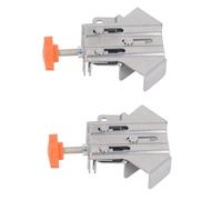 Karlak Pince D'angle Pince à Angle Droit Réglable Clip D'angle Multi-angle Outil de Fixation en Acier Inoxydable à 90 Degrés Espace réservé avec Bouche D'ouverture pour le Travail