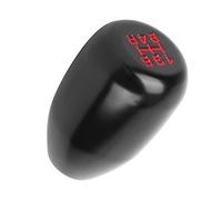 Karlak Poignée de Levier de Vitesses en Aluminium Noir pour Voitures 5 | Remplacement direct des anciens boutons, compatible avec le type à vis, améliore le confort de conduite, matériau robuste,