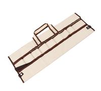 Karlak Sac à Outils pour bonsaï, étui de Rangement Portable Léger et Résistant à la Pluie pour Outils de Jardin, Compact Beige 63x23cm