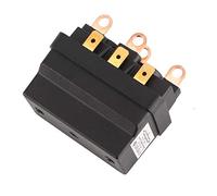 Karlak Treuil Solénoïde Relais 12V 120A Conception Durable | Résistant aux intempéries, idéal pour les véhicules VTT, UTV, 4X4, plastique et acier