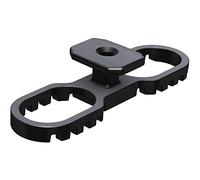 KARLE & RUBNER 7119 K&R Terraflex N6 Lot de 120 vis A4 pour structure en bois Noir 5 x 50 mm