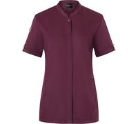 Karlowsky JF 27 | Veste de cuisine femme Green-Generation manches courtes - Couleur : Steel Blue (approx. Pantone 2380C) - Taille : 44