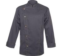 Karlowsky JM 24 | Veste de cuisine Jeans 1892 Tennessee - Lavable à 95°C - Couleur : Vintage Blue (ca. Pantone 2108C) - Taille : 70