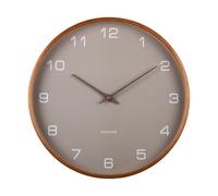 Karlsson Acento Horloge Murale KA5993GY - Unisex - 40 cm - Quartz