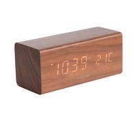 Karlsson Alarm Clock Block Réveils KA5652DW - Unisex - 16 cm - Quartz