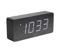 Karlsson Alarm Clock Tube Réveils KA5654BK - Unisex - 21 cm - Quartz