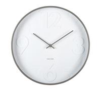 Karlsson Ayuno Horloge Murale KA6063GY - Unisex - 40 cm - Quartz