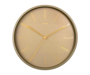 Karlsson Bell Numbers Metal Wall Clock Horloge Murale KA5898MG - Unisex - 35 cm - Quartz