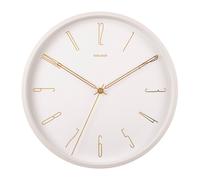 Karlsson Bell Numbers Metal Wall Clock Horloge Murale KA5898WH - Unisex - 35 cm - Quartz