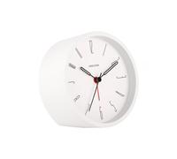 Karlsson Belle Numbers Iron Alarm Clock Réveils KA5915WH - Unisex - 11 cm - Quartz
