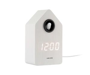 Karlsson Cuckoo LED Réveils KA6061WH - Unisex - Quartz