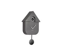 Karlsson [DL] Horloge Murale Moderne Cuckoo ABS métallisé Gris foncé
