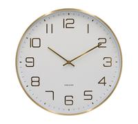 Karlsson Elegance Glow Horloge Murale KA5973WH - Unisex - 40 cm - Quartz