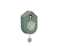 Karlsson Horloge murale Grato Cuckoo KA6026GR – Unisexe – Coucou oscillant, Quartz – Vert