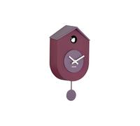 Horloge murale Karlsson Grato Cuckoo Violet 17,5x33,2x9,2 cm