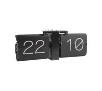 Karlsson Horloge à rabat KA5602BK sans étui Noir support noir mat 36 cm