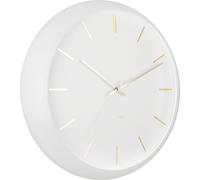 Karlsson - Horloge murale Globe - Blanc