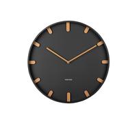 Karlsson - Horloge murale Grace - Noir