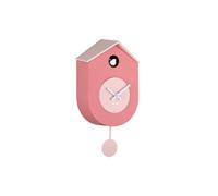 Karlsson Horloge murale Grato Coucou KA6026PI - Quartz - Rose 17,5x33,2x9,2 cm