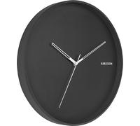 Karlsson Horloge murale Hue - Métal noir - Ø40cm