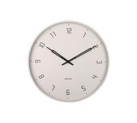 Karlsson - Horloge murale - Modèle Stark - Gris - Diamètre 40 cm