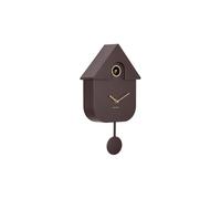 Karlsson Horloge murale Modern Cuckoo KA6094DB – ABS marron 21,5x41x8,5 cm Unisexe