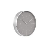 Karlsson - Horloge murale Normann Numbers - Gris chaud - Ø27,5cm