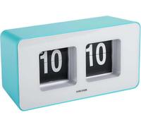 Horloge murale/de table Karlsson Funky Flip Turquoise 9,2x7 cm