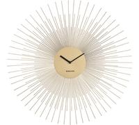 Karlsson - Horloge murale Peony Large - Or