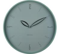 Karlsson - Horloge murale Petals - Bleue - Ø40cm