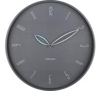Karlsson - Horloge murale Petals - Gris - Ø40cm