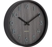 Karlsson - Horloge murale Pure Small - Noix