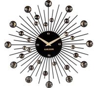 Karlsson - Horloge murale Sunburst Medium - Noir
