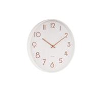 Karlsson Pure Bass Horloge Murale KA5809WH - Unisex - 40 cm - Quartz